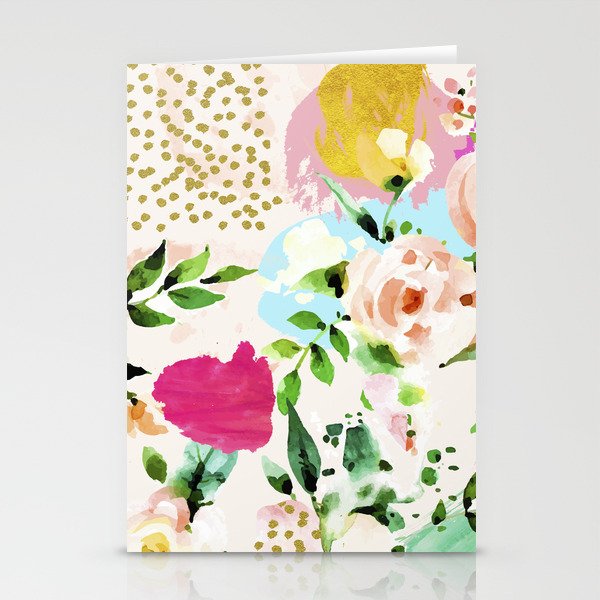 Floral Blush #society6 #decor #buyart Stationery Cards