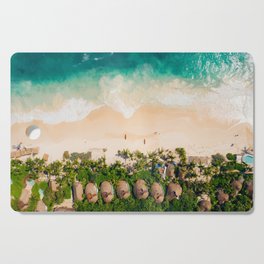 Tropical Tulum Beach Cutting Board