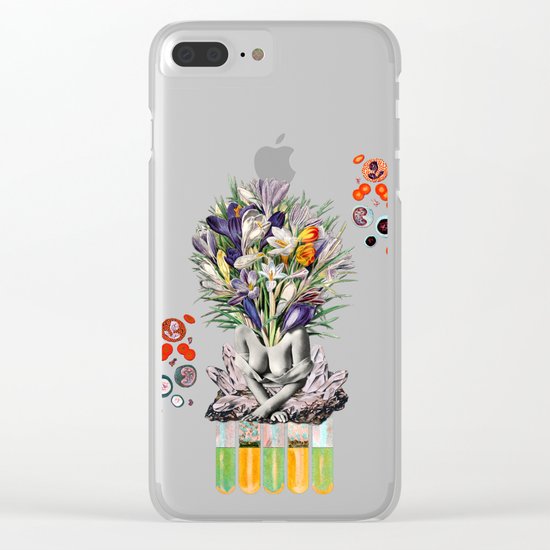 Hay for Brain Clear iPhone Case