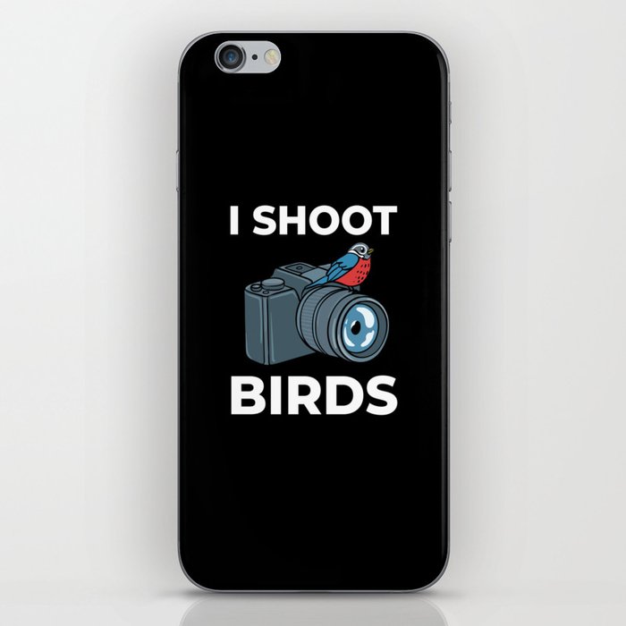 Bird Photography Lens Camera Photographer iPhone Skin