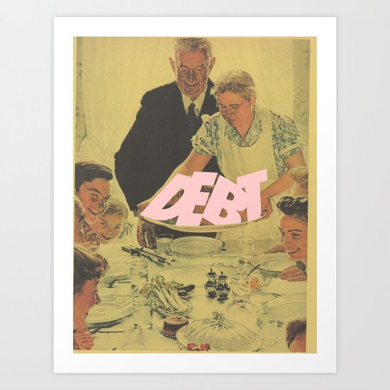 Debt Bondage Art Print