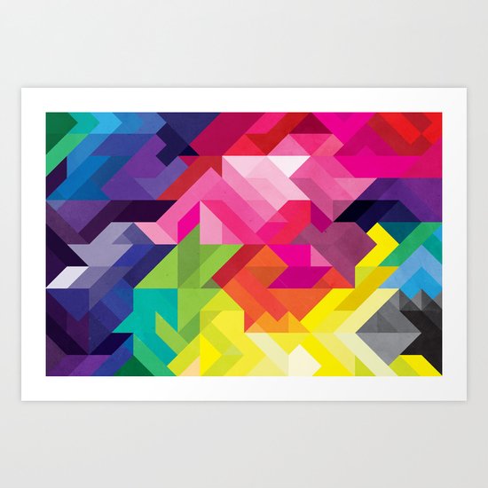 Feathers Art Print
