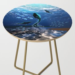 Mermaid Magical Ocean Spirit Side Table