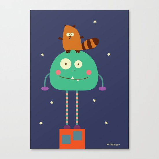 Moncho Canvas Print
