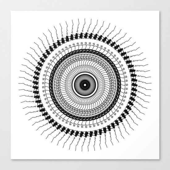 Mandala 01 Canvas Print
