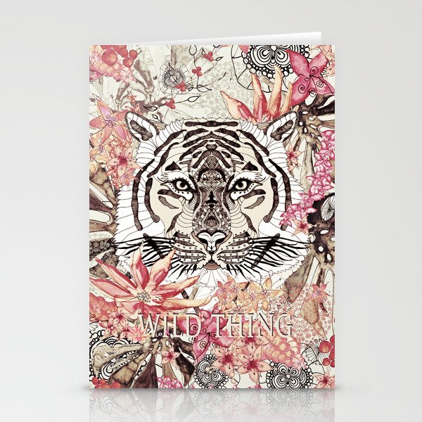 TIGER - WILD THING JUNGLE Stationery Cards