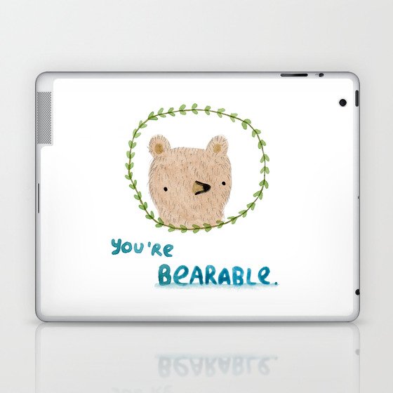 Bearable Bear Laptop & iPad Skin