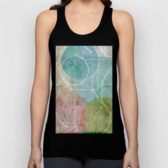 Area Map Unisex Tank Top