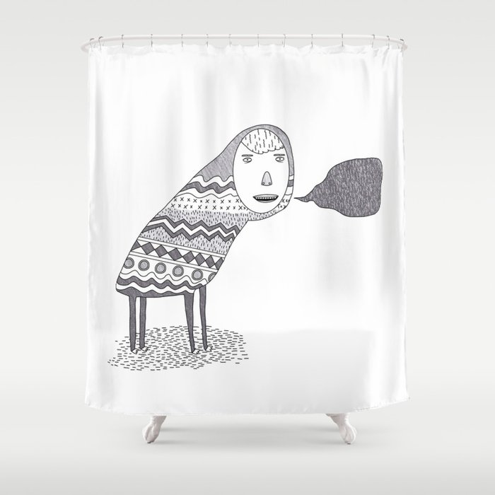 (A Wuggie) Shower Curtain