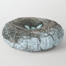 Bird Nest Floor Pillow