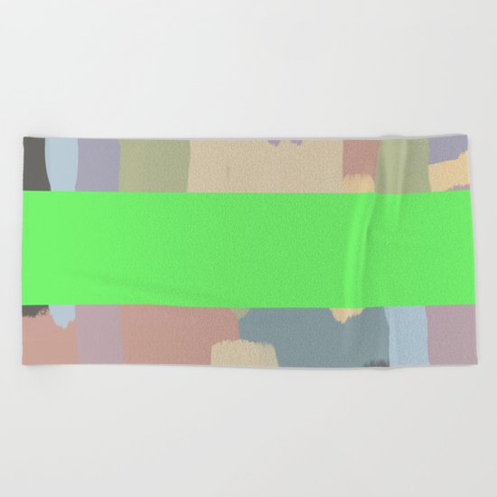 Abstract Painting No. 15 Beach Towel