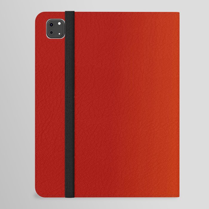 Ombre in Red Orange iPad Folio Case
