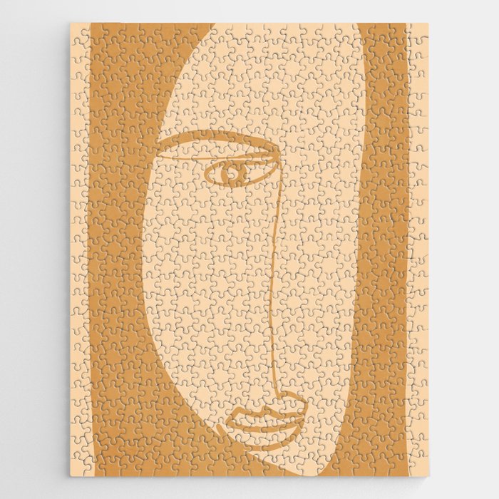 Abstract Face 61 Jigsaw Puzzle