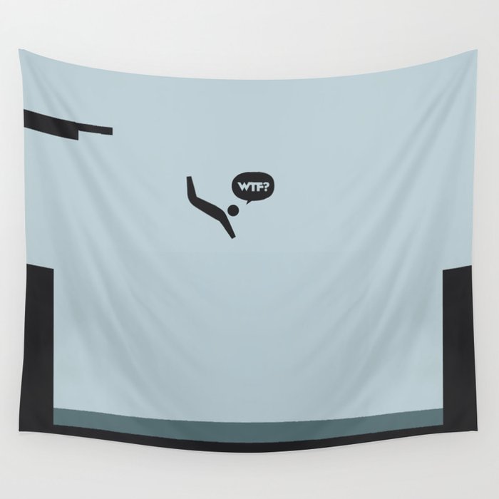 WTF? Pool Wall Tapestry