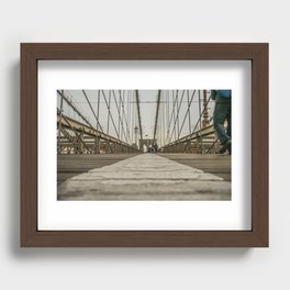 My New's York view Recessed Framed Print