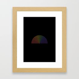 RAINBOW Framed Art Print