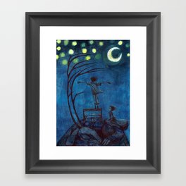 starry night Framed Art Print
