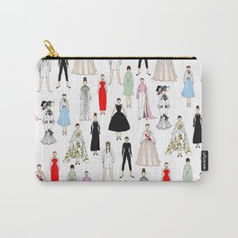 Audrey Fashion Whimsical Layout Carry-All Pouch
