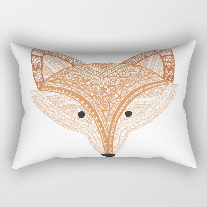Golden Fox  Rectangular Pillow
