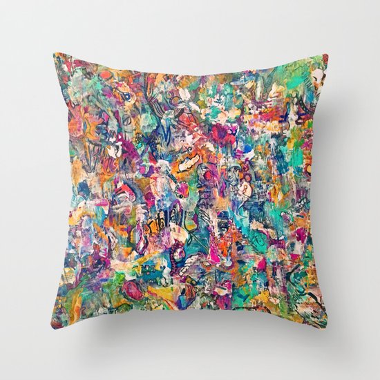 BrazenblazenOh Throw Pillow
