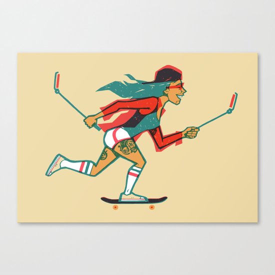 Selfie Esteem Canvas Print