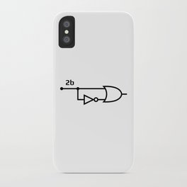 To Be Or Not To Be Electrical Engineering Circuit iPhone Case