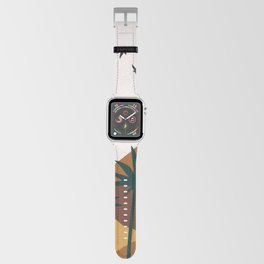 Summer In The Desert, Modern Abstract Boho Design Apple Watch Band