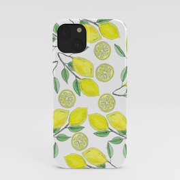 Life handed me lemons iPhone Case