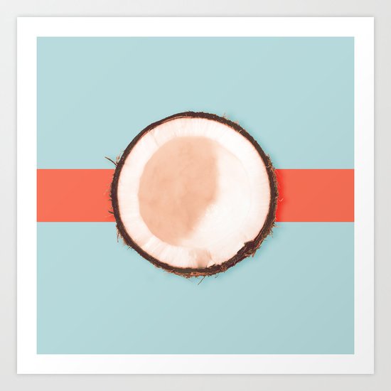 Coconut Art Print