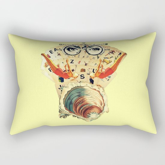 Mystical uterus Rectangular Pillow