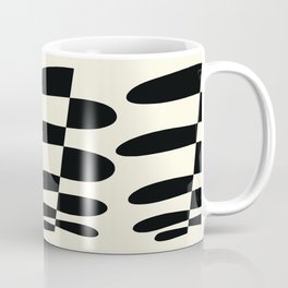 Abstraction_BLACK_ORGANIC_GEOMETRIC_SHAPE_PLANT_POP_ART_0513B Mug