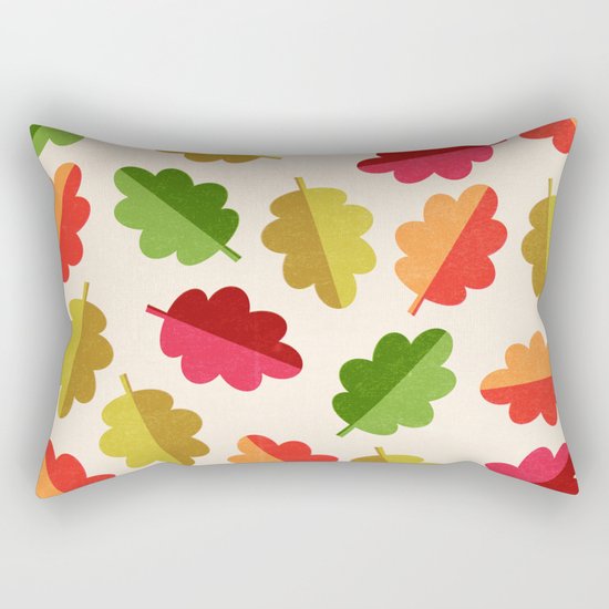 Autumn Leaves Rectangular Pillow