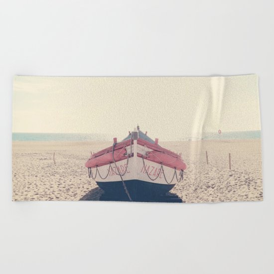 Boat Beach Towel