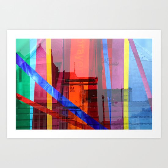 Distortion 3 Art Print