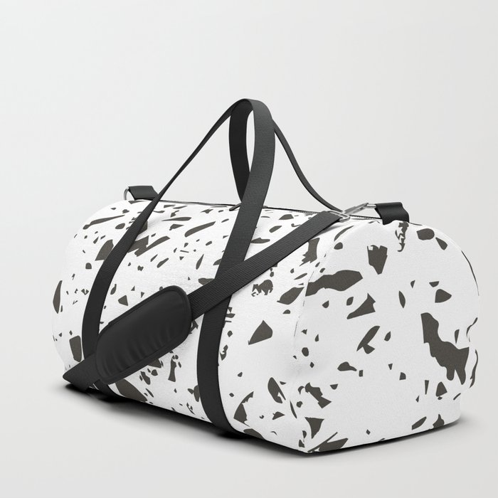 Mid Century Modern Abstract Terrazzo  Duffle Bag