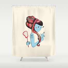 Short & Feisty Shower Curtain