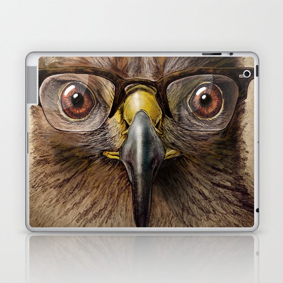 Hipster Eagle Laptop & iPad Skin