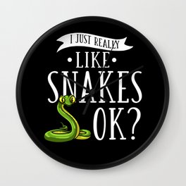 Snake Ball Python Boa Corn Snake Wall Clock | Habitat, Lover, Terrarium, Tank, Cage, Drawing, Boa, Lovers, Snake, Rattlesnake 