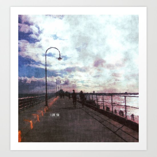 Dreamers of Vanilla sky Art Print