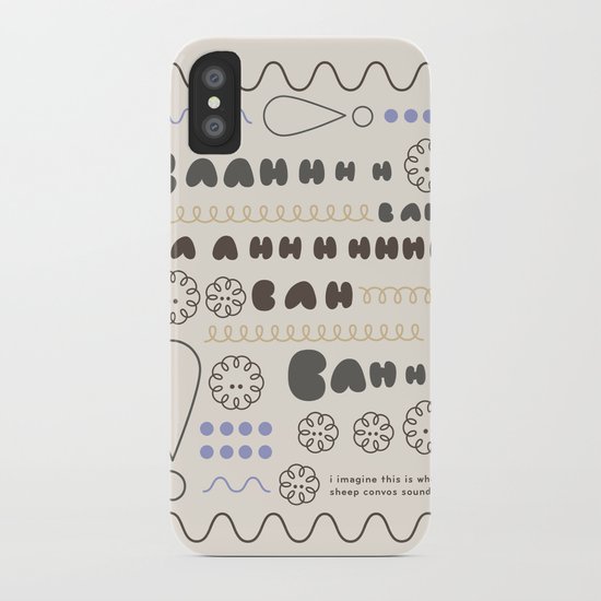 Chop Talks iPhone Case