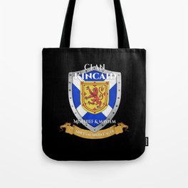 Kincaid Scottish Family Clan Scotland Shield Tote Bag