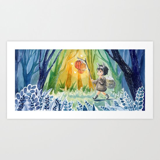 Easter Bunny Art Print