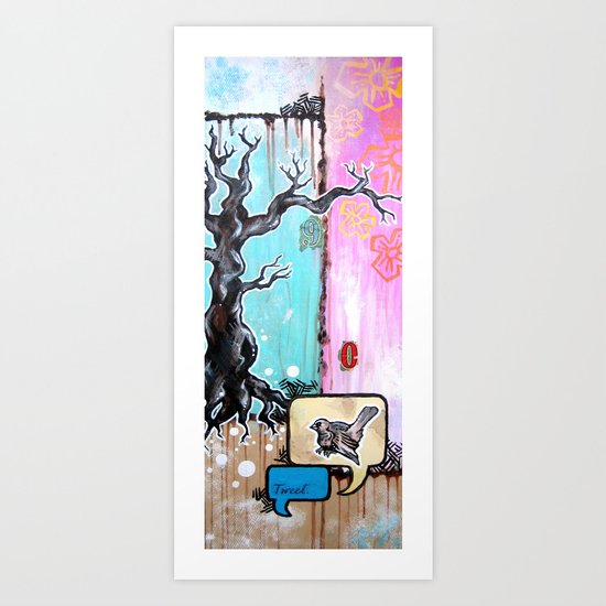 TWEET Art Print