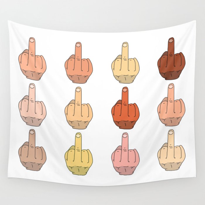 Middle online finger tapestry
