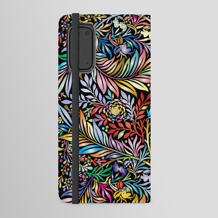 Colorful Fronds Android Wallet Case
