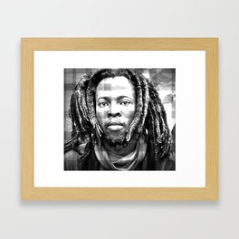 Rasta Man 3 Framed Art Print
