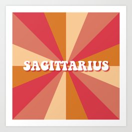 Sagittarius (Zodiac Collection) Art Print