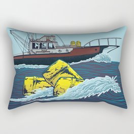 Jaws: Orca Illustration Rectangular Pillow