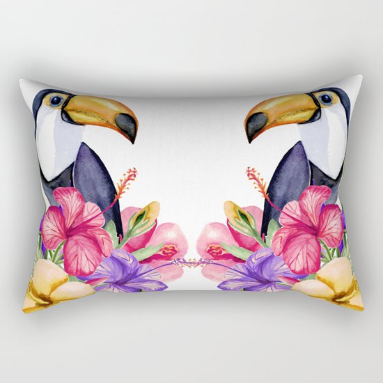 Toucan Rectangular Pillow
