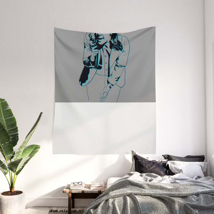 Society6 harry styles sale tapestry